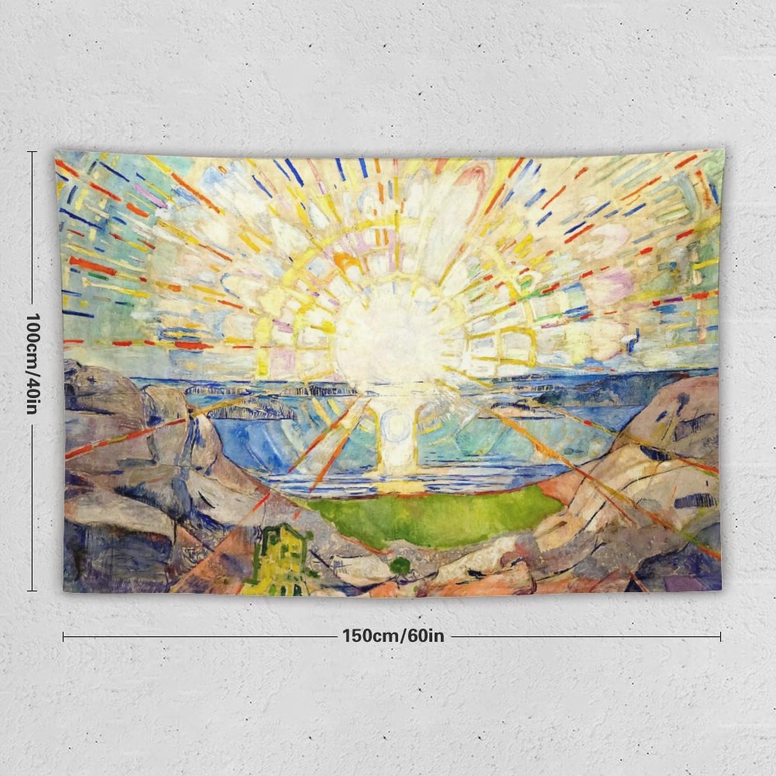 ベルナール・ビュッフェ、「田舎の協会」、希少な画集より、新品高級額